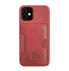 Funda tipo billetera de cuero con bloqueo RFID Florence para iPhone 12 Mini