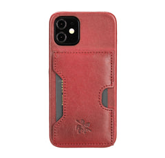 Funda tipo billetera de cuero con bloqueo RFID Florence para iPhone 12 Mini