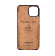 Funda tipo billetera de cuero con bloqueo RFID Florence para iPhone 12 Mini