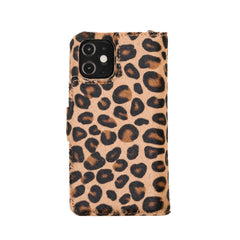 Funda tipo billetera de cuero con bloqueo RFID Florence para iPhone 12 Mini
