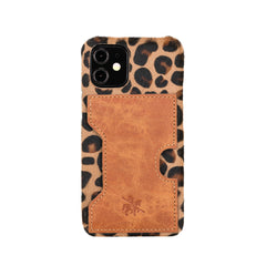 Funda tipo billetera de cuero con bloqueo RFID Florence para iPhone 12 Mini