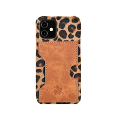 Funda tipo billetera de cuero con bloqueo RFID Florence para iPhone 12 Mini