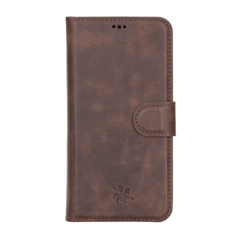 Funda tipo billetera de cuero con bloqueo RFID Florence para iPhone 12 Pro