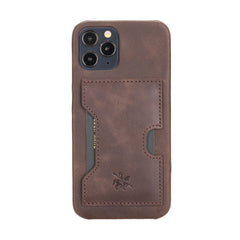 Funda tipo billetera de cuero con bloqueo RFID Florence para iPhone 12 Pro