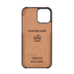 Funda tipo billetera de cuero con bloqueo RFID Florence para iPhone 12 Pro