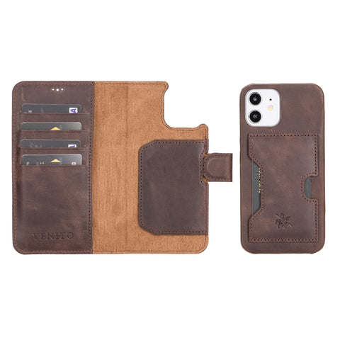Florence RFID Blocking Leather Wallet Case for iPhone 12