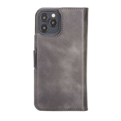 Funda tipo billetera de cuero con bloqueo RFID Florence para iPhone 12 Pro