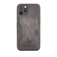 Funda tipo billetera de cuero con bloqueo RFID Florence para iPhone 12 Pro