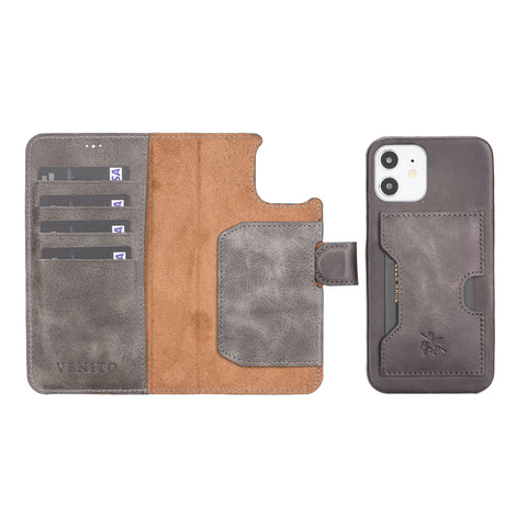 Florence RFID Blocking Leather Wallet Case for iPhone 12