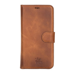 Funda tipo billetera de cuero con bloqueo RFID Florence para iPhone 12 Pro