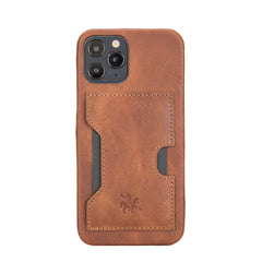 Funda tipo billetera de cuero con bloqueo RFID Florence para iPhone 12 Pro