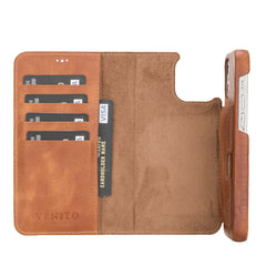 Florence RFID Blocking Leather Wallet Case for iPhone 12