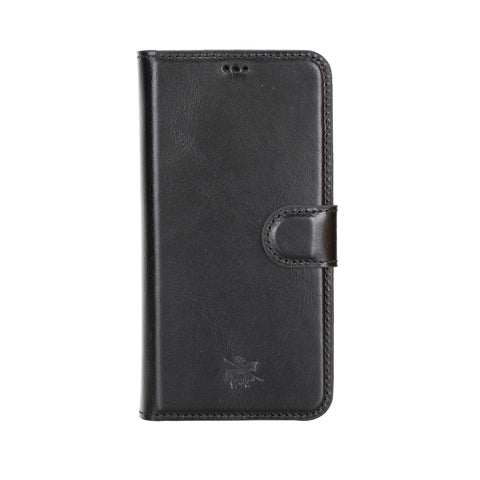 Funda tipo billetera de cuero con bloqueo RFID Florence para iPhone 12 Pro