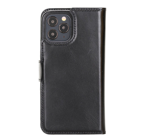 Funda tipo billetera de cuero con bloqueo RFID Florence para iPhone 12 Pro