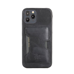 Funda tipo billetera de cuero con bloqueo RFID Florence para iPhone 12 Pro