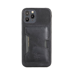 Funda tipo billetera de cuero con bloqueo RFID Florence para iPhone 12 Pro