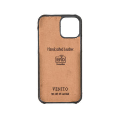 Funda tipo billetera de cuero con bloqueo RFID Florence para iPhone 12 Pro