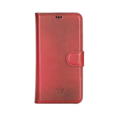 Funda tipo billetera de cuero con bloqueo RFID Florence para iPhone 12 Pro