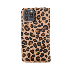 Funda tipo billetera de cuero con bloqueo RFID Florence para iPhone 12 Pro