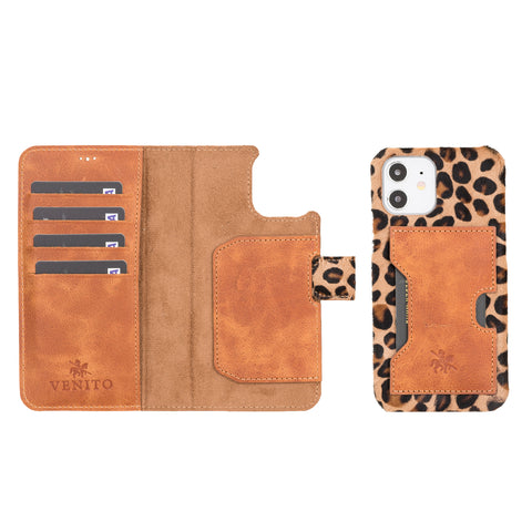 Florence RFID Blocking Leather Wallet Case for iPhone 12