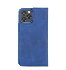Funda tipo billetera de cuero con bloqueo RFID Florence para iPhone 12 Pro