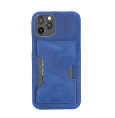 Funda tipo billetera de cuero con bloqueo RFID Florence para iPhone 12 Pro