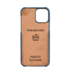 Funda tipo billetera de cuero con bloqueo RFID Florence para iPhone 12 Pro