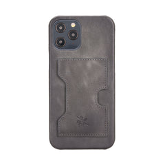 Funda tipo billetera de cuero con bloqueo RFID Florence para iPhone 12 Pro Max