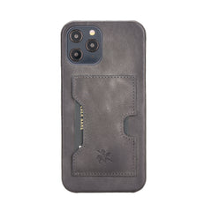 Funda tipo billetera de cuero con bloqueo RFID Florence para iPhone 12 Pro Max