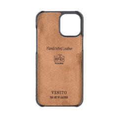 Funda tipo billetera de cuero con bloqueo RFID Florence para iPhone 12 Pro Max