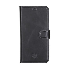 Funda tipo billetera de cuero con bloqueo RFID Florence para iPhone 12 Pro Max