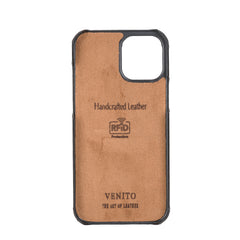 Funda tipo billetera de cuero con bloqueo RFID Florence para iPhone 12 Pro Max