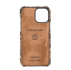 Funda tipo billetera de cuero con bloqueo RFID Florence para iPhone 12 Pro Max