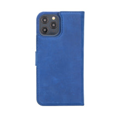 Funda tipo billetera de cuero con bloqueo RFID Florence para iPhone 12 Pro Max