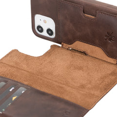 Florence RFID Blocking Leather Wallet Case for iPhone 12