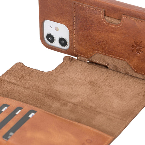 Florence RFID Blocking Leather Wallet Case for iPhone 12