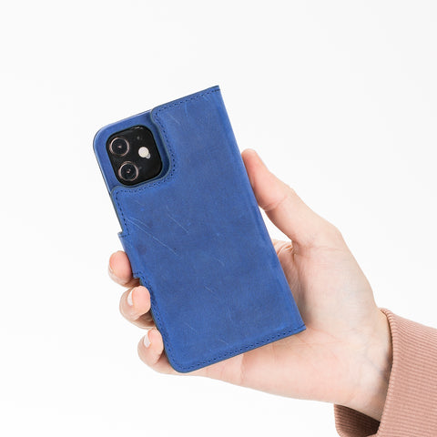 Florence RFID Blocking Leather Wallet Case for iPhone 12 Mini
