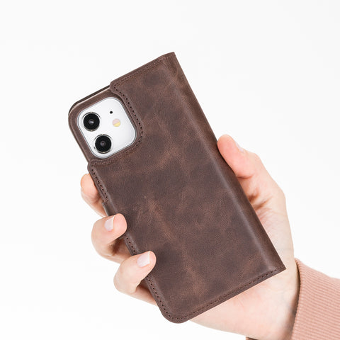 Florence RFID Blocking Leather Wallet Case for iPhone 12