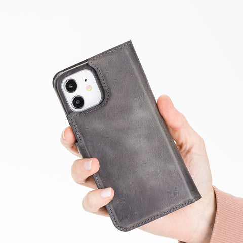 Florence RFID Blocking Leather Wallet Case for iPhone 12
