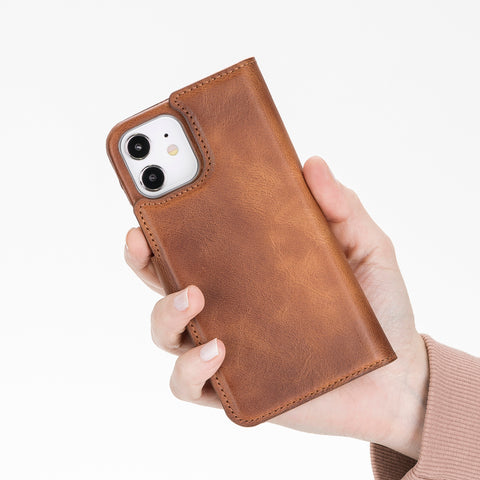Florence RFID Blocking Leather Wallet Case for iPhone 12