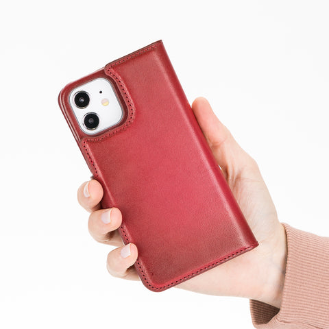Florence RFID Blocking Leather Wallet Case for iPhone 12