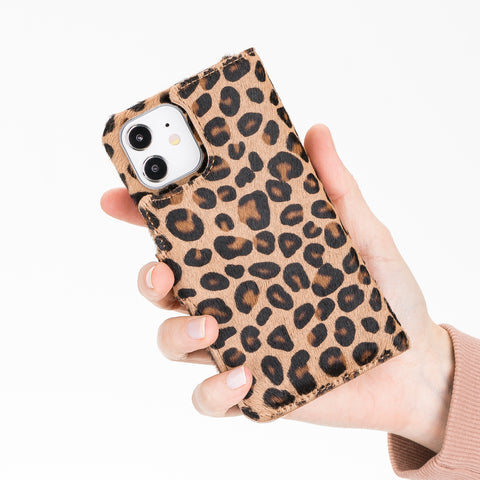 Florence RFID Blocking Leather Wallet Case for iPhone 12