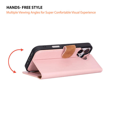 Magic iPhone 17 Leather Detachable Wallet Case