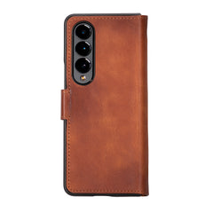Funda tipo billetera de cuero Trieste para Samsung Galaxy Z Fold 4