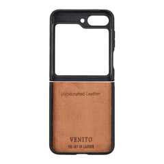 Lucca Snap-On Leather Case for Samsung Galaxy Z Flip 5 (6.7 inches)