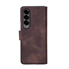 Funda tipo billetera de cuero Trieste para Samsung Galaxy Z Fold 4