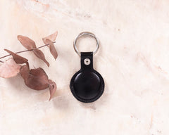 Funda de cuero para Apple AirTag Finder 2021 