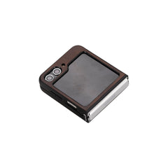 Lucca Snap-On Leather Case for Samsung Galaxy Z Flip 5 (6.7 inches)