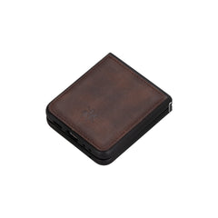 Lucca Snap-On Leather Case for Samsung Galaxy Z Flip 5 (6.7 inches)