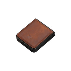 Lucca Snap-On Leather Case for Samsung Galaxy Z Flip 5 (6.7 inches)